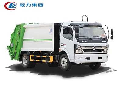 國(guó)六大多利卡壓縮垃圾車