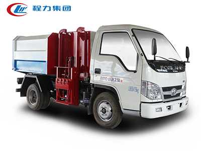福田小卡(3方)掛桶垃圾車