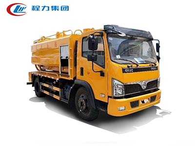 國六東風專底吸污車