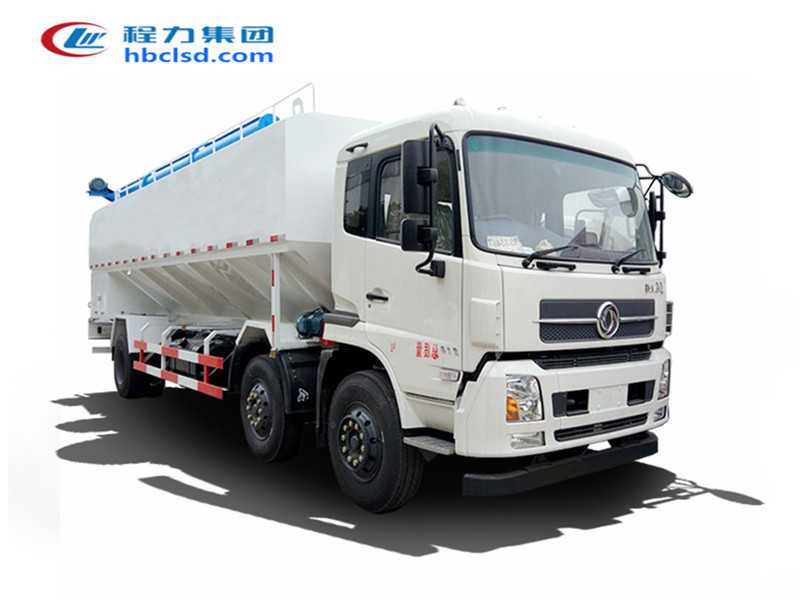 東風(fēng)天錦小三軸30方飼料運輸車