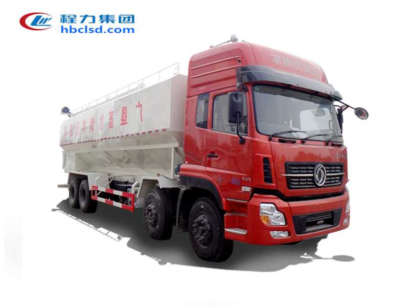 東風(fēng)天龍前四后八40方飼料運輸車